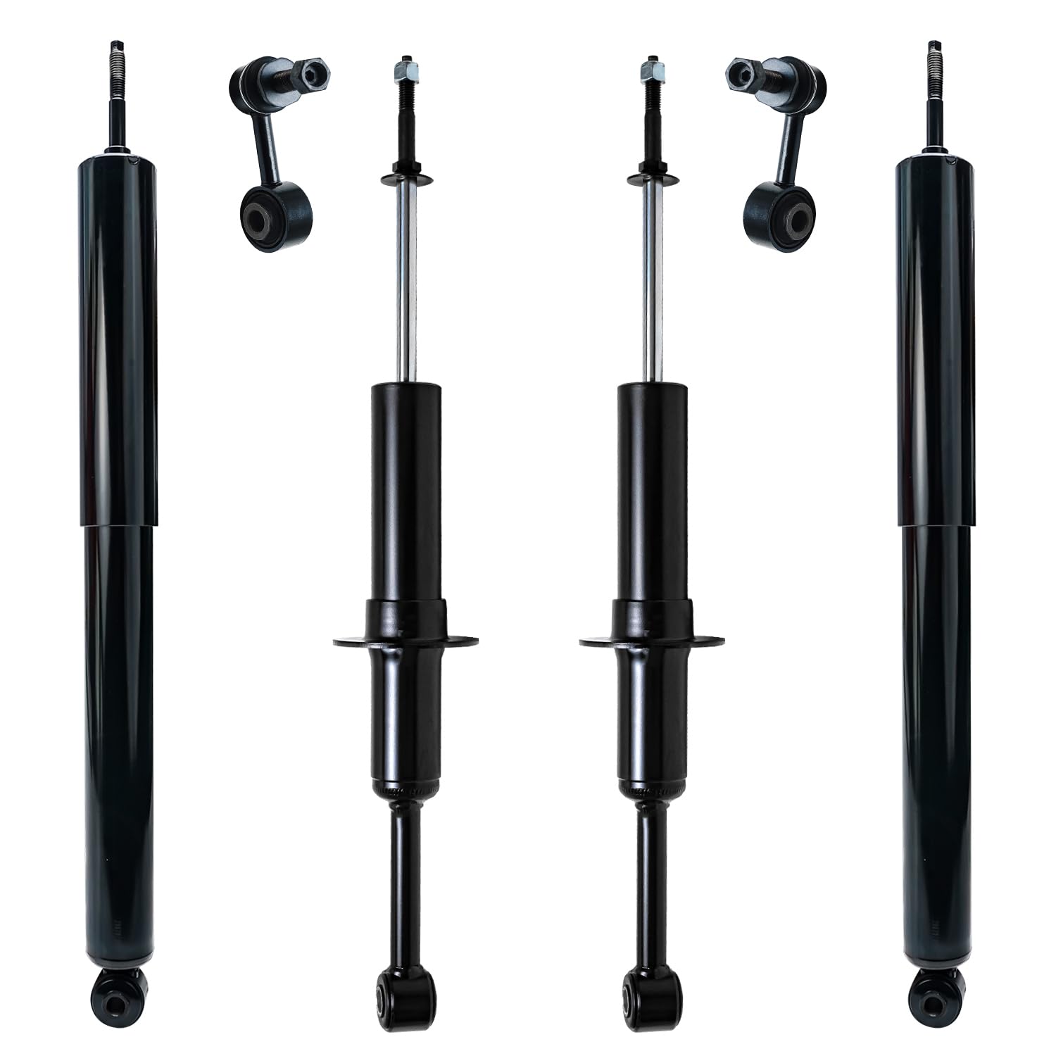Detroit Axle - 6pc Shock Absorbers Kit for 2007-2021 Toyota Tundra