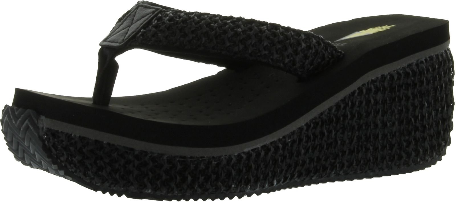 Volatileisland Wedge Sandals For Women Featuring Slip On Thong