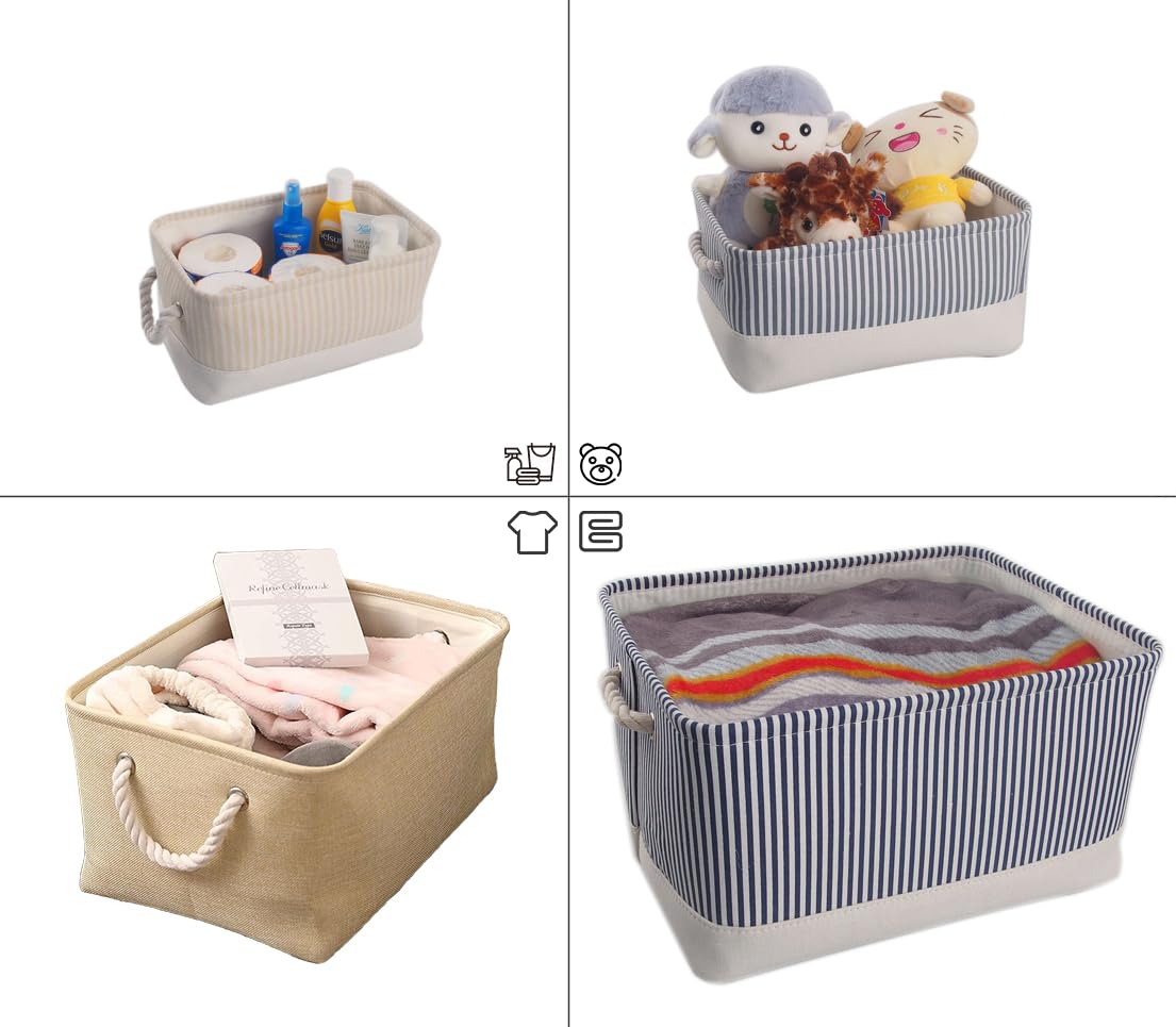 Contenitori Per Armadi In Tessuto In Accessori Infanzia - Foto 6