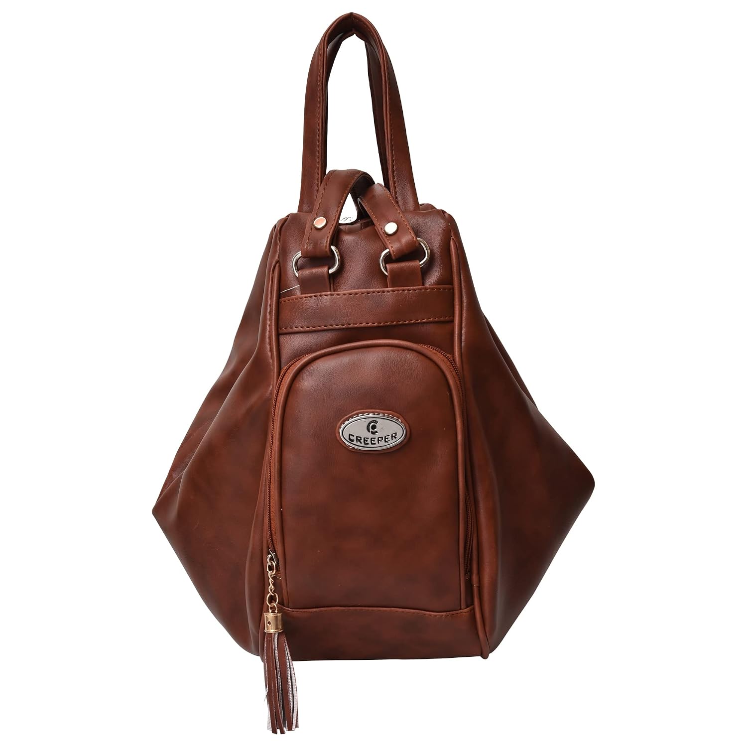 creeper Women’s Stylish Brown Shoulder Handbag | Premium PU Leather | Spacious Casual Tote for Daily Use | Lightweight & D... - Review, Price and Buying Guide