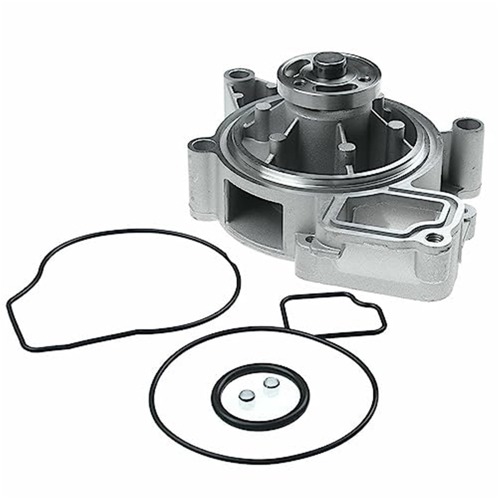 Kit de bomba agua refrigerante for motor, aluminio con polea 12586567 12585226_12630084_12591 1258226, 1 ud Kit de bomba de agua para motor de coche