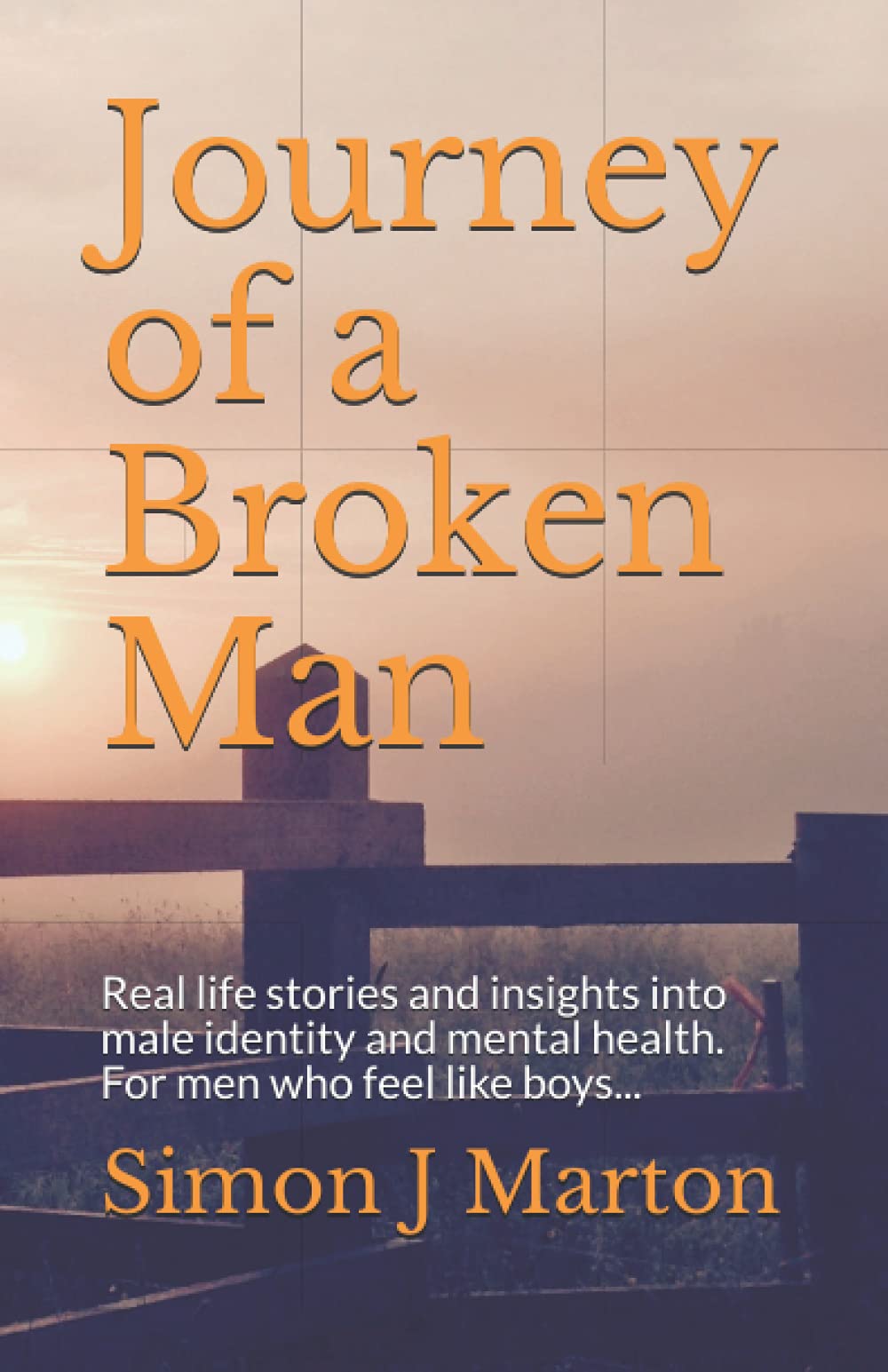 Journey of a Broken Man: Real life stories and insights into male identity and our mental health; for men who feel like boys….