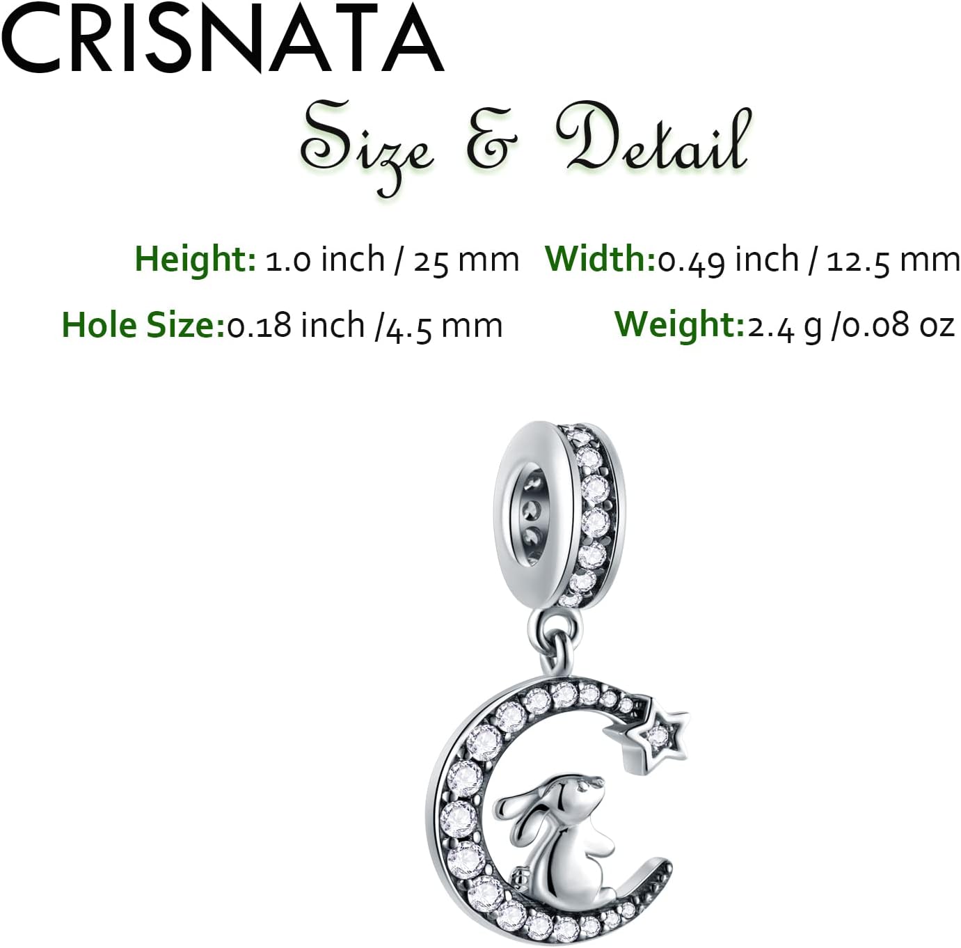 Animal Pets Charms, 925 Sterling Silver Sea Life, Elephant, Bunny, Panda Bear, Turtle Beads, fits European Bracelet Necklace, Gifts for Mom/Friend/Children/Wife
