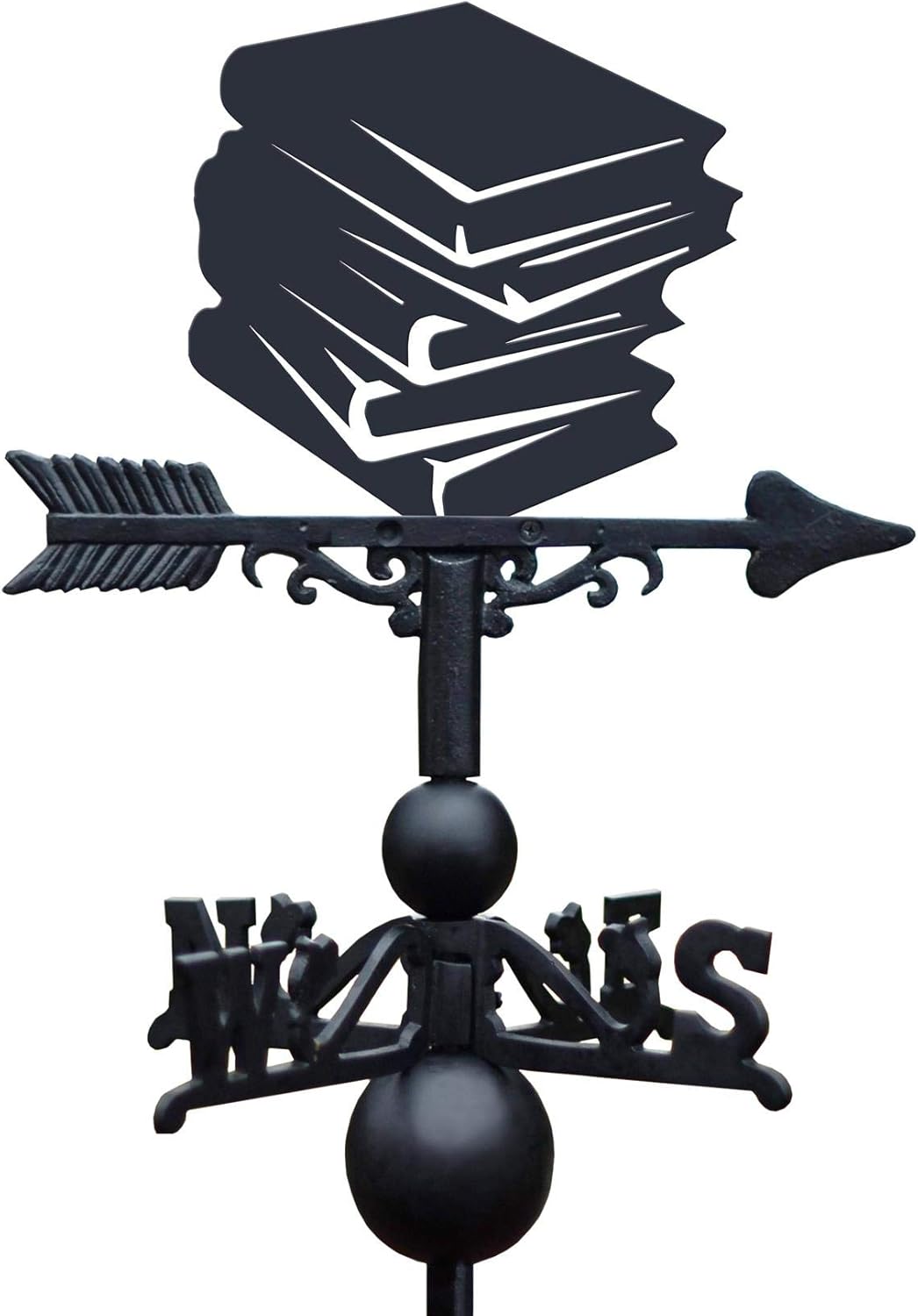 Weathervane Cast Iron Book Large Amazon.co.uk Garden