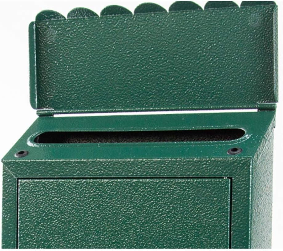 Wall Mount Mailbox,Mailboxes for Outside Wall Mount Mailbox Post Box Garden Wall Box with Lock European Rainproof Suggestion Box