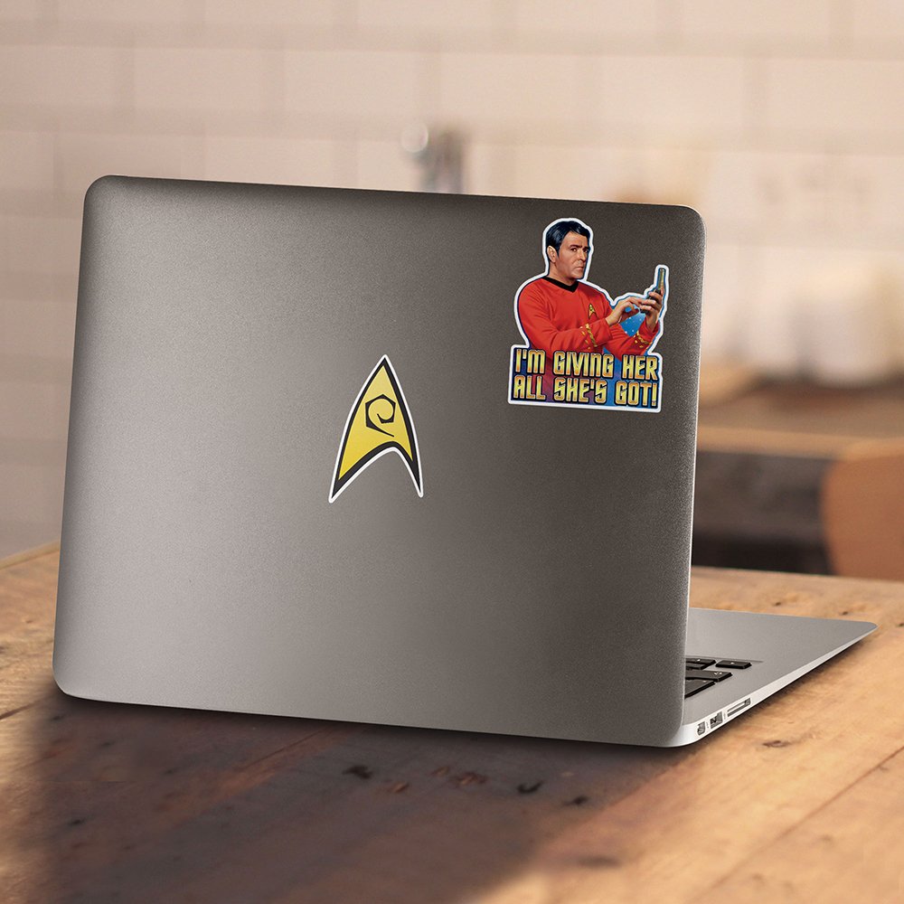 Amazon.com: Popfunk Star Trek Scotty Giving Her All She's Got