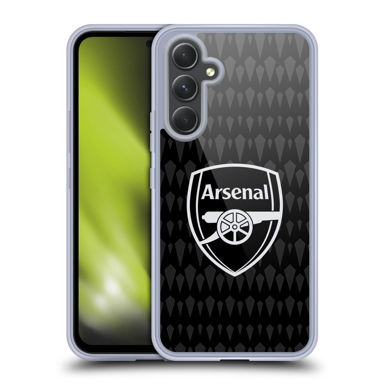 Head Case Designs Officially Licensed Arsenal FC Home Goalkeeper 2023/24 Crest Kit Gel Case [Military Grade Protection] Compatible With Samsung Galaxy A54 5G