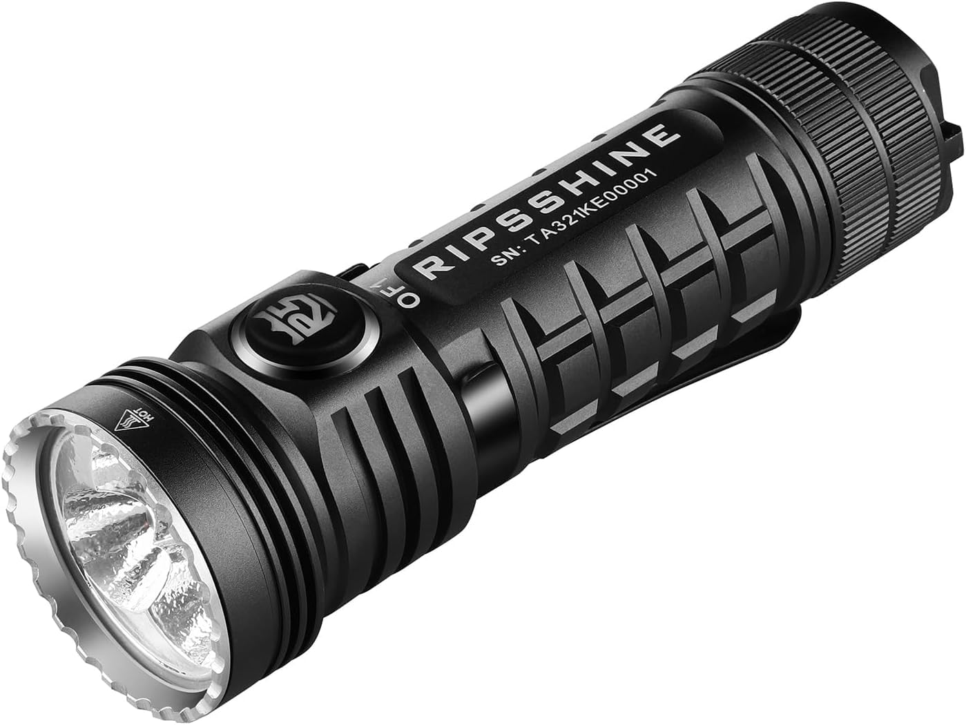 Amazon.co.jp: RIPSSHINE OF1 10000ルーメ懐中電灯 led 強力 軍用 最強