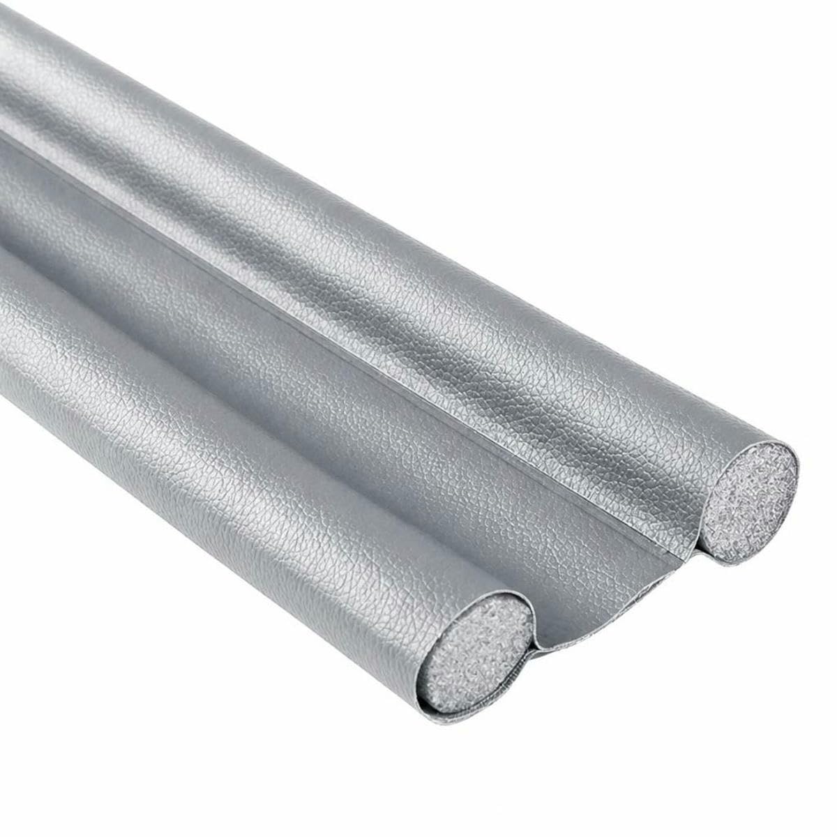 Waterproof Seal Strip Draught Excluder Stopper Door Bottom Wind Sweep Blocker Dust-proof Blocker Sealer Soundproof Seal Strip-Gray