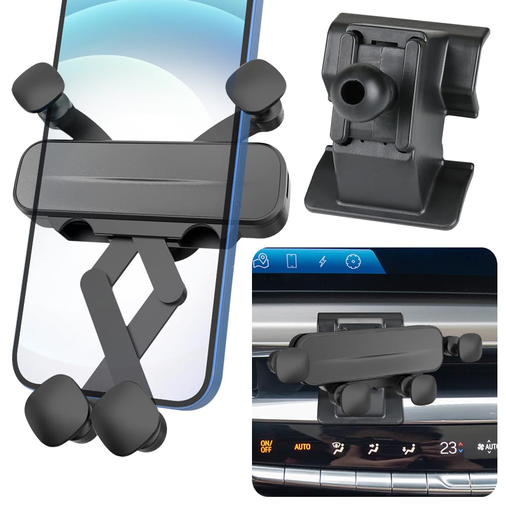 LUNQIN Car Phone Holder Mount for Cadillac Lyriq 2023 2024 Auto Accessories Interior Decoration Mobile Cell Smartphone Bracket