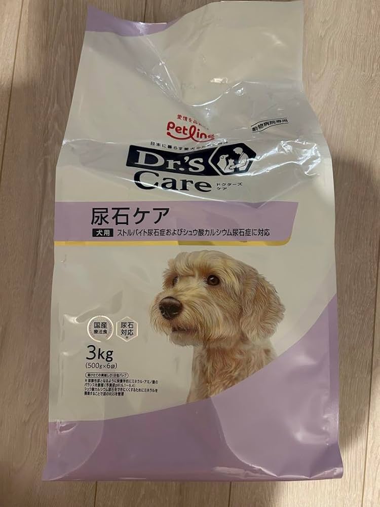 papa様ドクターズケア犬用療法食尿石ケア3kg×2袋 ドクターズケア 犬 尿石ケア 3kg 療法食 ドクターズ 尿石 : 生活