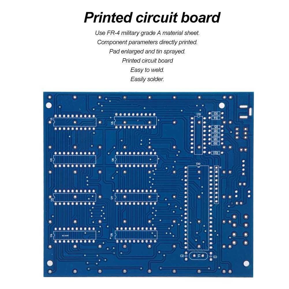 3D LED Cube DIY Kit, 8 x 8 x 8 cm Cube 3D PCB LED Licht DIY Kit Elektronica Kit Voor Creatieve Geschenken Handleiding Elektronische Montage Liefhebber