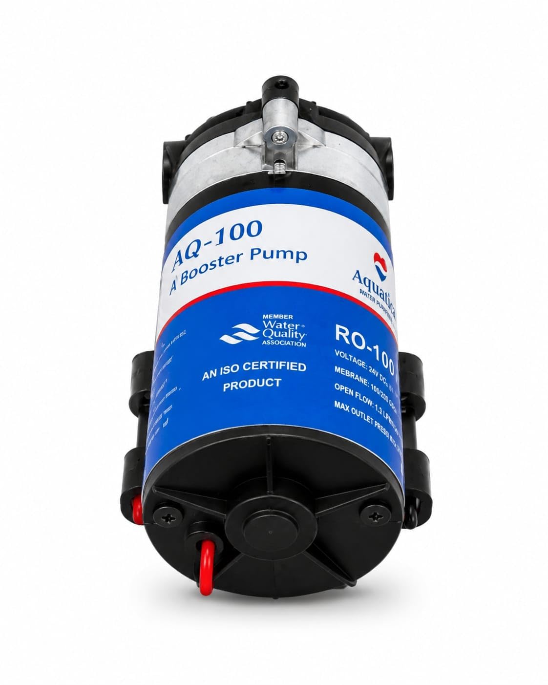 Grand Forest 100 GPD RO Booster Pump 24V DC High Pressure Water Pump for RO Water Purifier | Silent Operation | 1.5 LPM Flow | 140 PSI Pressure | Durable Armature 36mm | Home & Commercial Use-image-2