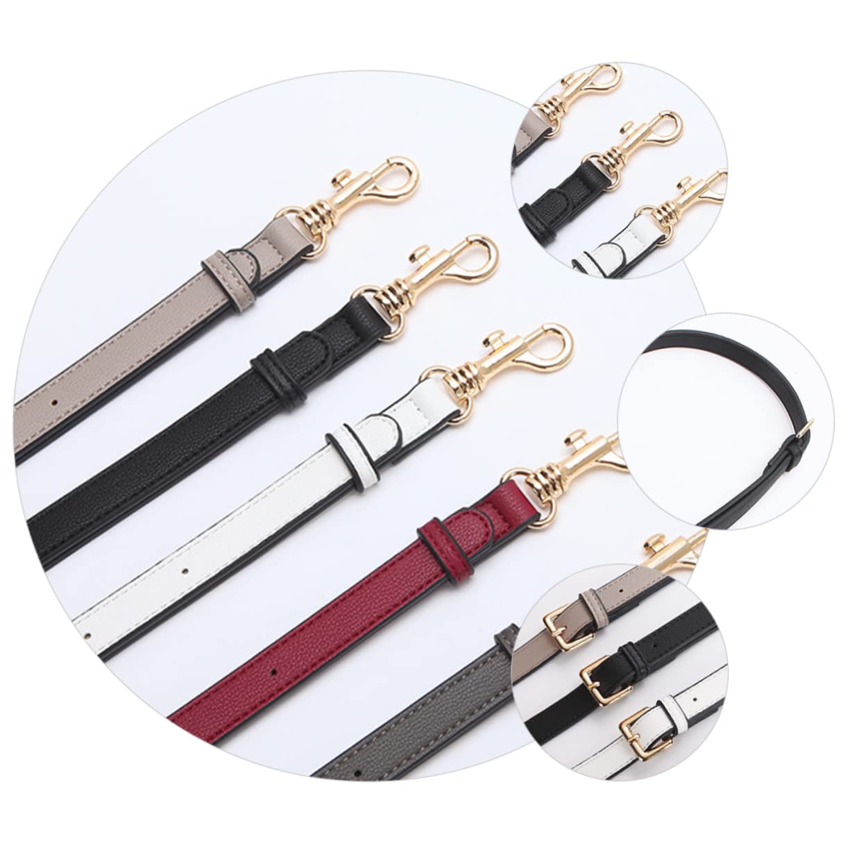 3 Stück mit -Schultergurt, Rucksack, Geldbörse, für Damen, Laptop, Tragetasche, Damen, Rucksack, Geldbörse, Griffriemen, Ersatztasche, Geldbörse, Gurt, Handtasche, Gürtel
