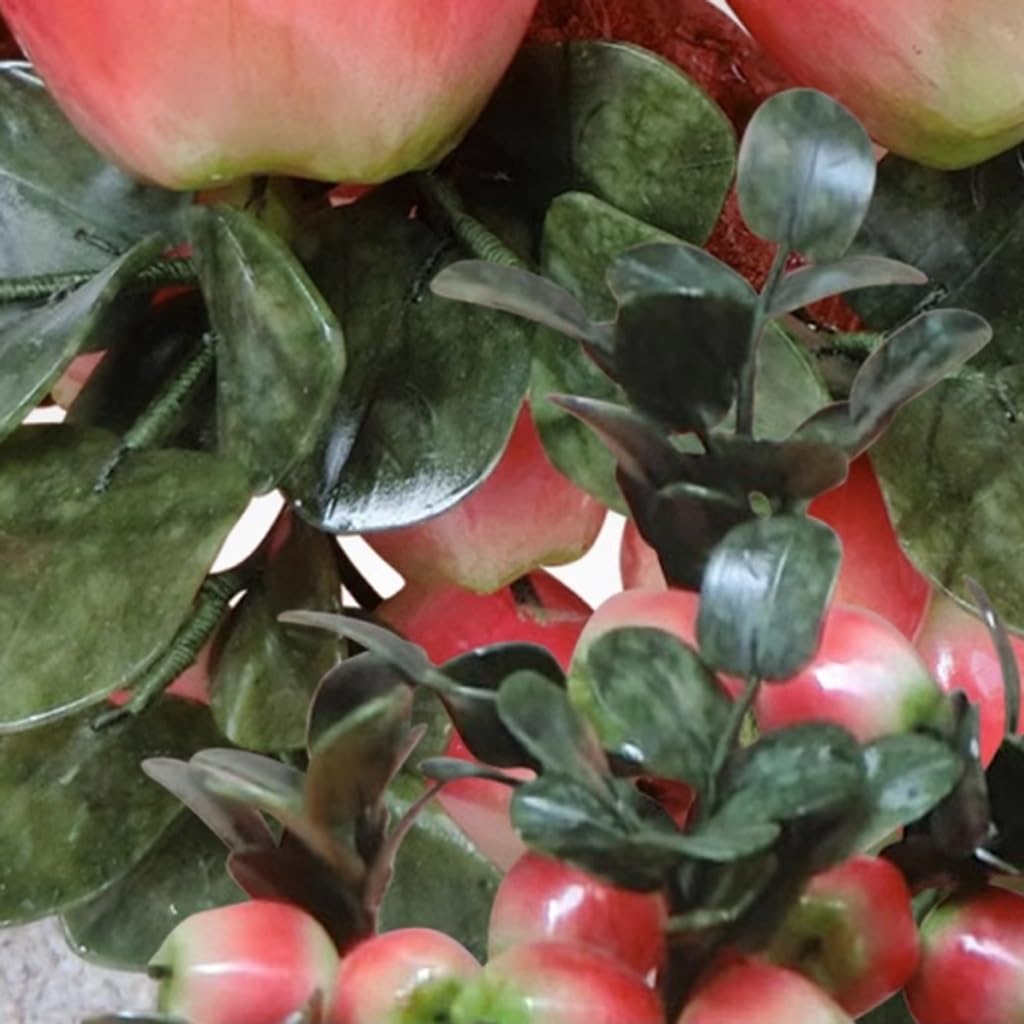 CHICKEN Piante Decorative Artificiali Jade Apple Tree Lobby Company Apertura Giada Pianta in Vaso Ingresso Soggiorno Decorazione Decorazione Domestica Artigianato Piante da Appartamento Finte