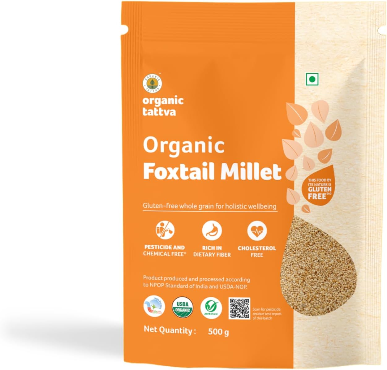 ORGANIC TATTVA Organic Foxtail Millet 500g