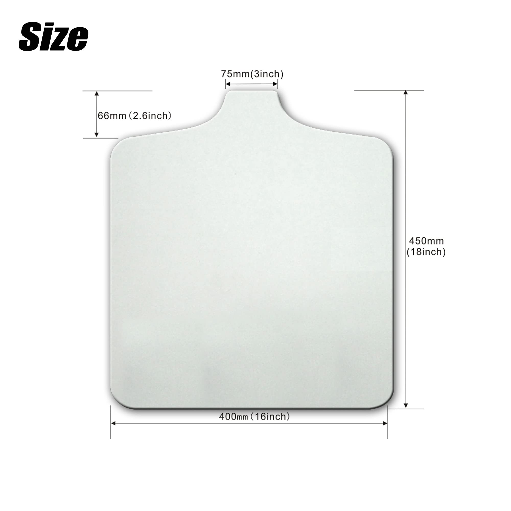 HQHAOTWU Screen Print Press Pallet T-Shirt Platen Board for Silk Screen Printing 16×18 inches