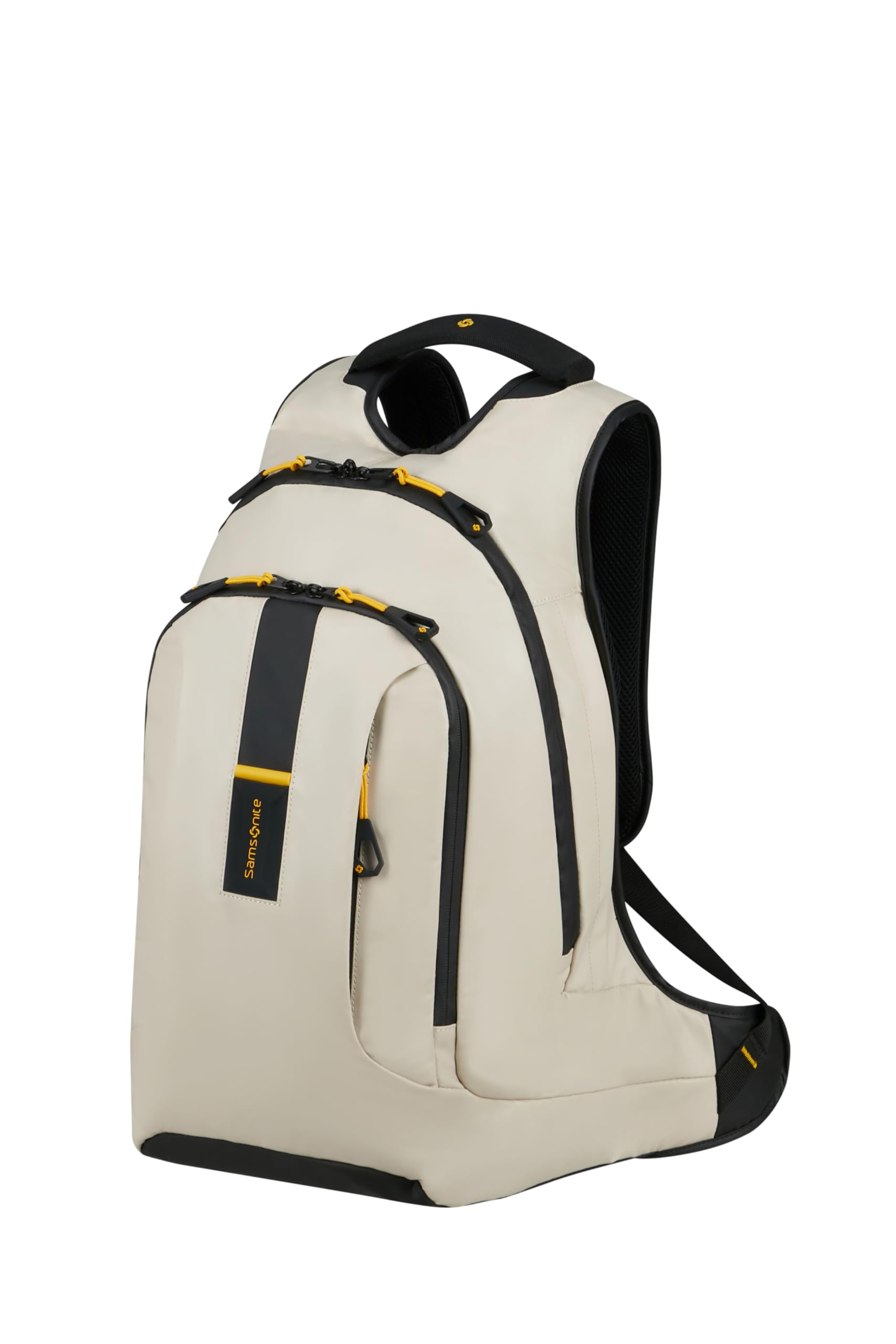 Samsonite Paradiver Light - Laptoprucksack L+ 15.6", Business- & Reiserucksack, Schule & Büro, Wasserabweisend, 48 cm, 24 L, Beige (Sand)