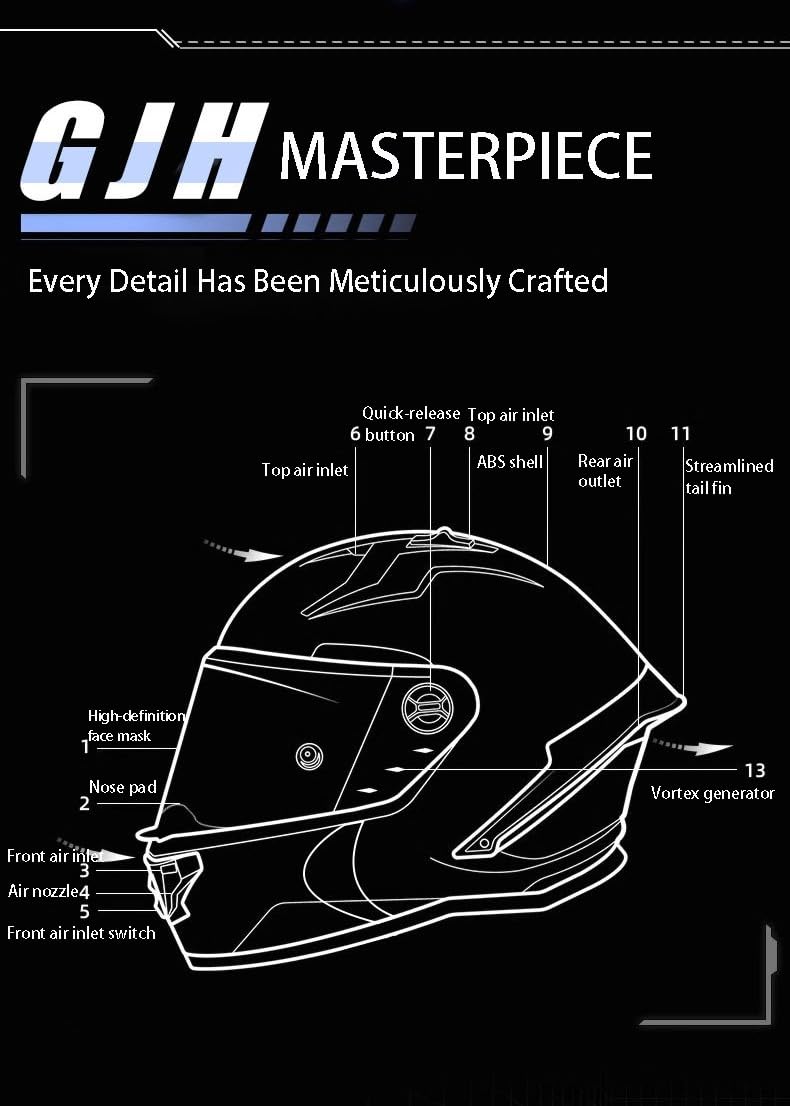 Casco De Moto Modular, Casco Abatible con Doble Visera, Guantes Y Cubrecara, ECE Homologado Doble Visera Antivaho, para Hombres Y Mujeres Bicicletas Todoterreno Cruisers F,Small
