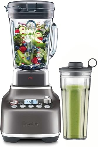 Breville BBL920SHY Super Q Licuadora casera de grado comercial, nogal ahumado
