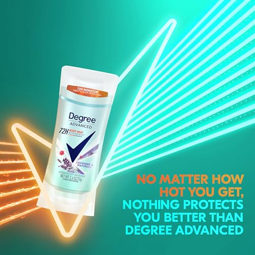 Degree Advanced Protection Antiperspirant Deodorant Lavender & Waterlily For 72-Hour Sweat & Odor Control For Women thumb #4