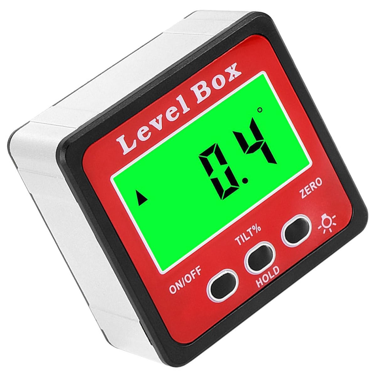 jojofuny 3pièces Niveau à Bulle Numérique Multifonction Inclinomètre Digital Avec Affichage Lcd Rétroéclairé Outil De Mesure Angle Pour Bricolage Et Décoration Intérieure