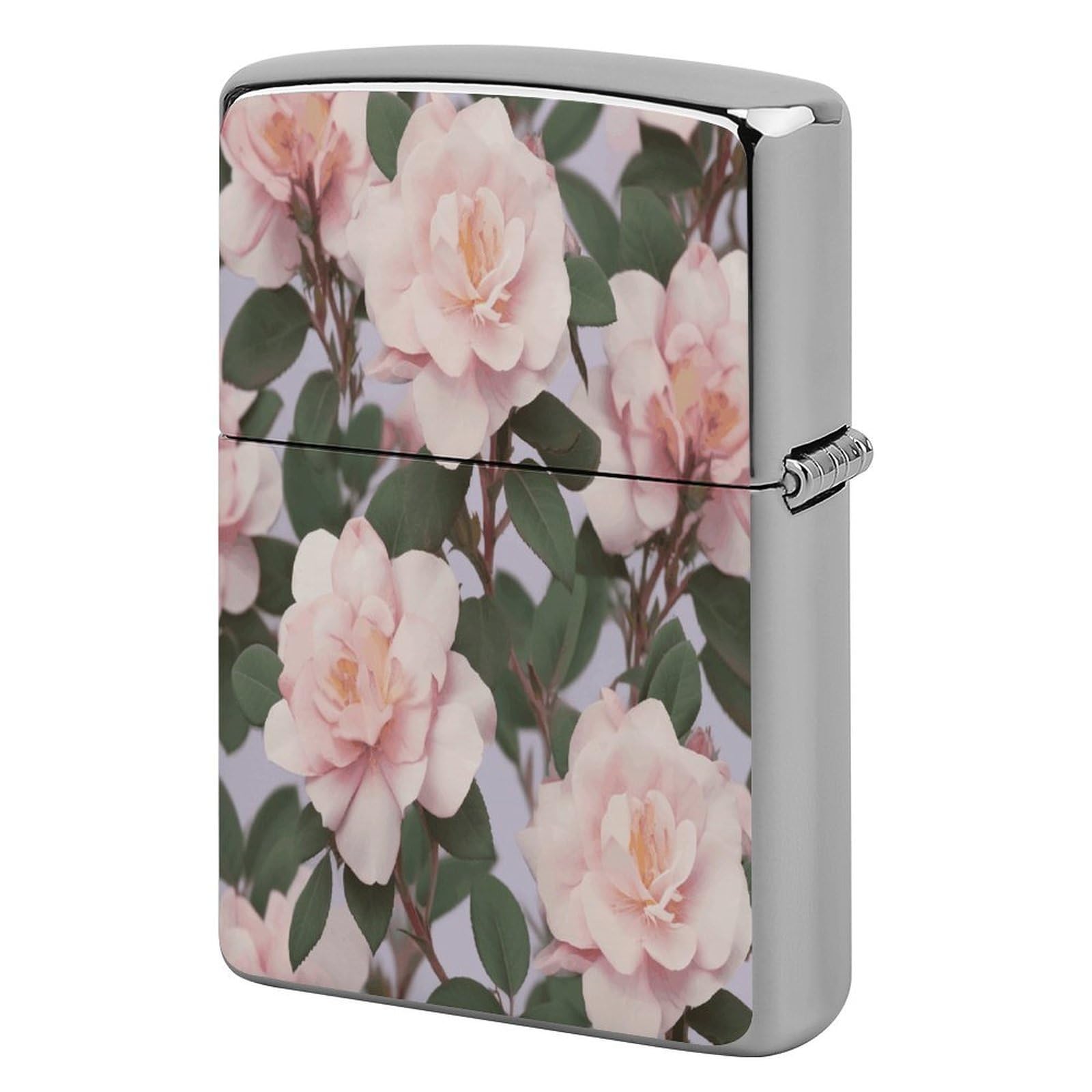 Fodpand Style Dusky Rose Metal Lighter Case Cover Lighter Sleeve