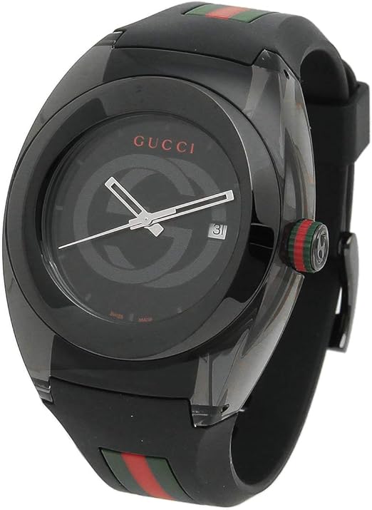 Amazon グッチ 腕時計 レディース メンズ Gucci Ya137107 ブラック 並行輸入品 メンズ腕時計 腕時計 通販