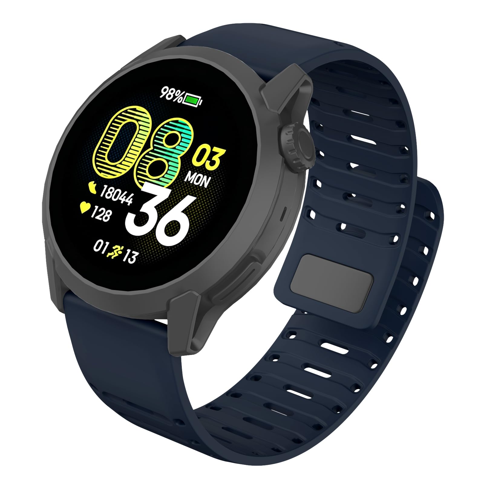 MYSNBKN 22 mm Magnetic Watch Starp for Amazfit Active Max/Coros Pace 4/Pace 3/Apex 46 mm/Apex 2 Pro/Apex Pro, Replacement Strap Soft Silicone for Forerunner 570 47 mm/Forerunner 265/255 โ image 1