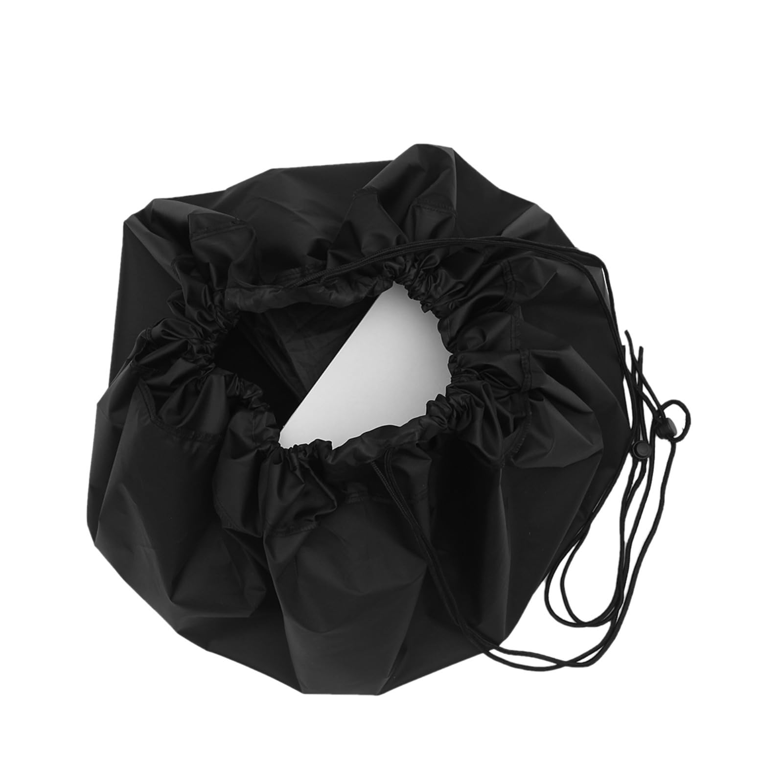 Borsa impermeabile per il cambio della muta da sub, in nylon nero, organizer per attrezzatura da surf