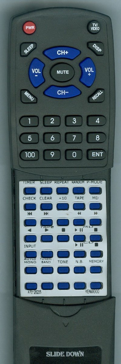Amazon.com: Replacement Remote Control for Kenwood A70128205