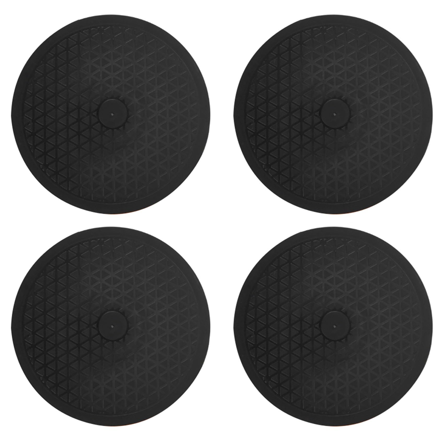 Hndhbfgrt 4pcs 12Inch Bonsai Turntable Rotating Plate Wheel Revolving Home Kitchen Display Stand