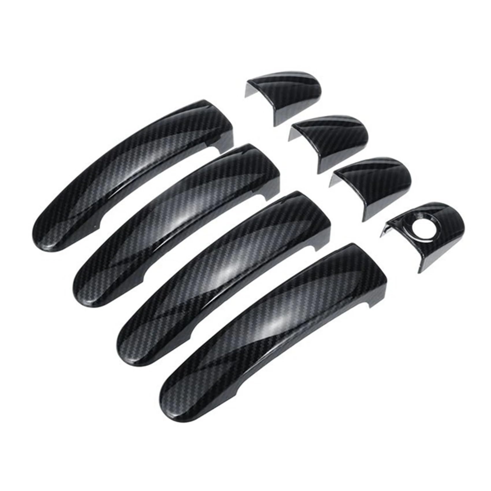 Cxxxef One Color Door Handle Cover Caps Car Exterior Door Handle Cover Moulding Trim Sticker For Focus For Escape For Kuga-Ranger