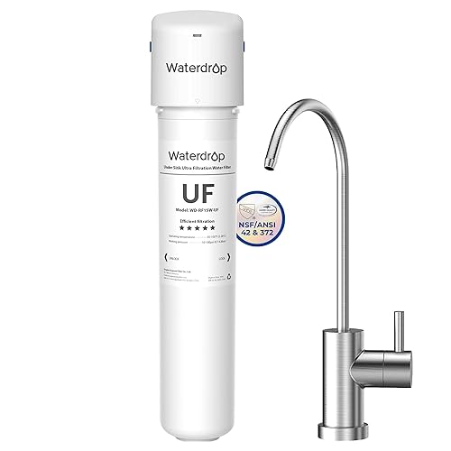 Miniatura 10 de Waterdrop 15UB-UF Sistema de filtro de agua para debajo del fregadero 001 micras sistema de filtración de agua potable para debajo del mostrador con