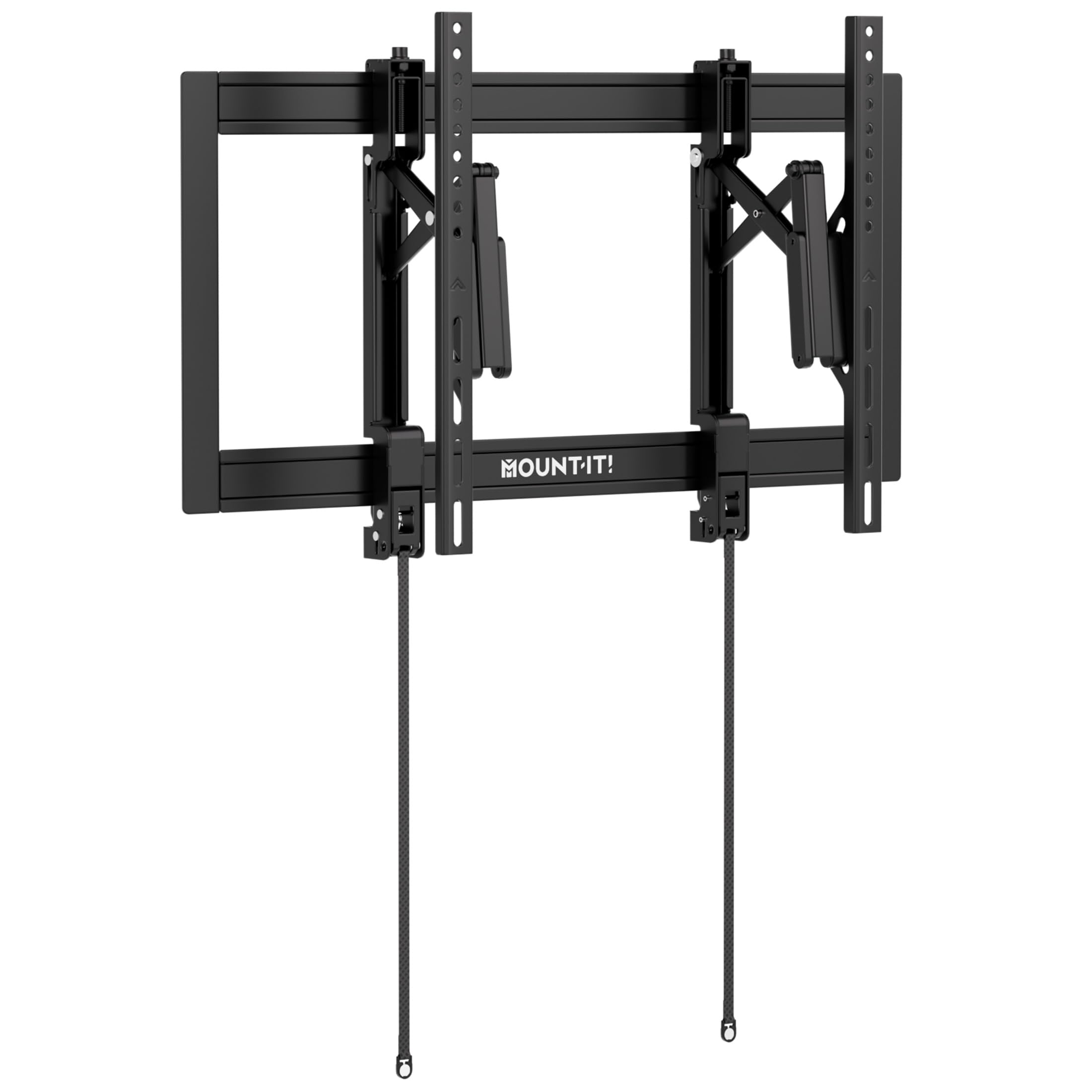 Mount-It! Advanced Extendable Tilt TV Wall Mount for 37–90 Inch TVs, Low Profile 2.1” Heavy-Duty Bracket with 6.8” Extension, Tilt & Swivel, VESA up to 600×400 mm, 176 Lbs Rated, Fits 16/18/24” Studs
