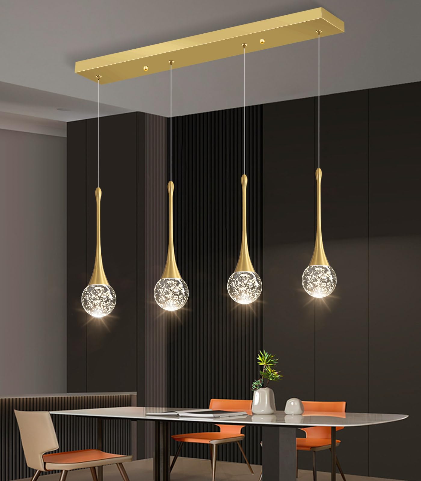 cenozo 4-Light Crystal Pendant