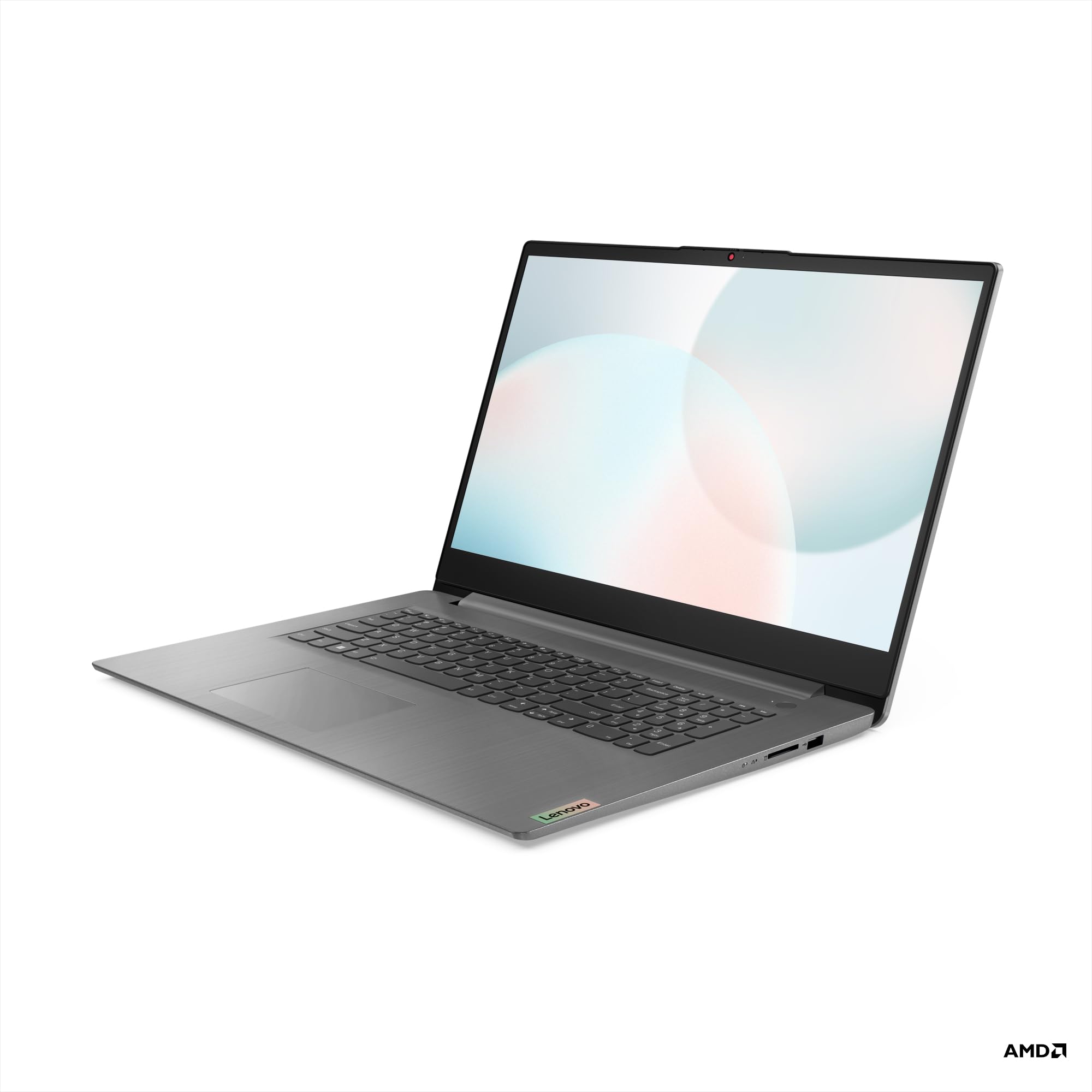 Lenovo IdeaPad 3 Laptop | Display Full HD 17,3" | AMD Ryzen 5 5625U | 8 GB di RAM | SSD 512 GB | Scheda grafica AMD Radeon | Windows 11 | QWERTZ | Grigio artico | 3 mesi Premium Care