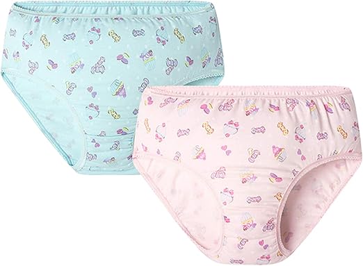 KEREDA Mädchen Unterhosen 8er/10er Pack - Baumwolle Slips Teenager