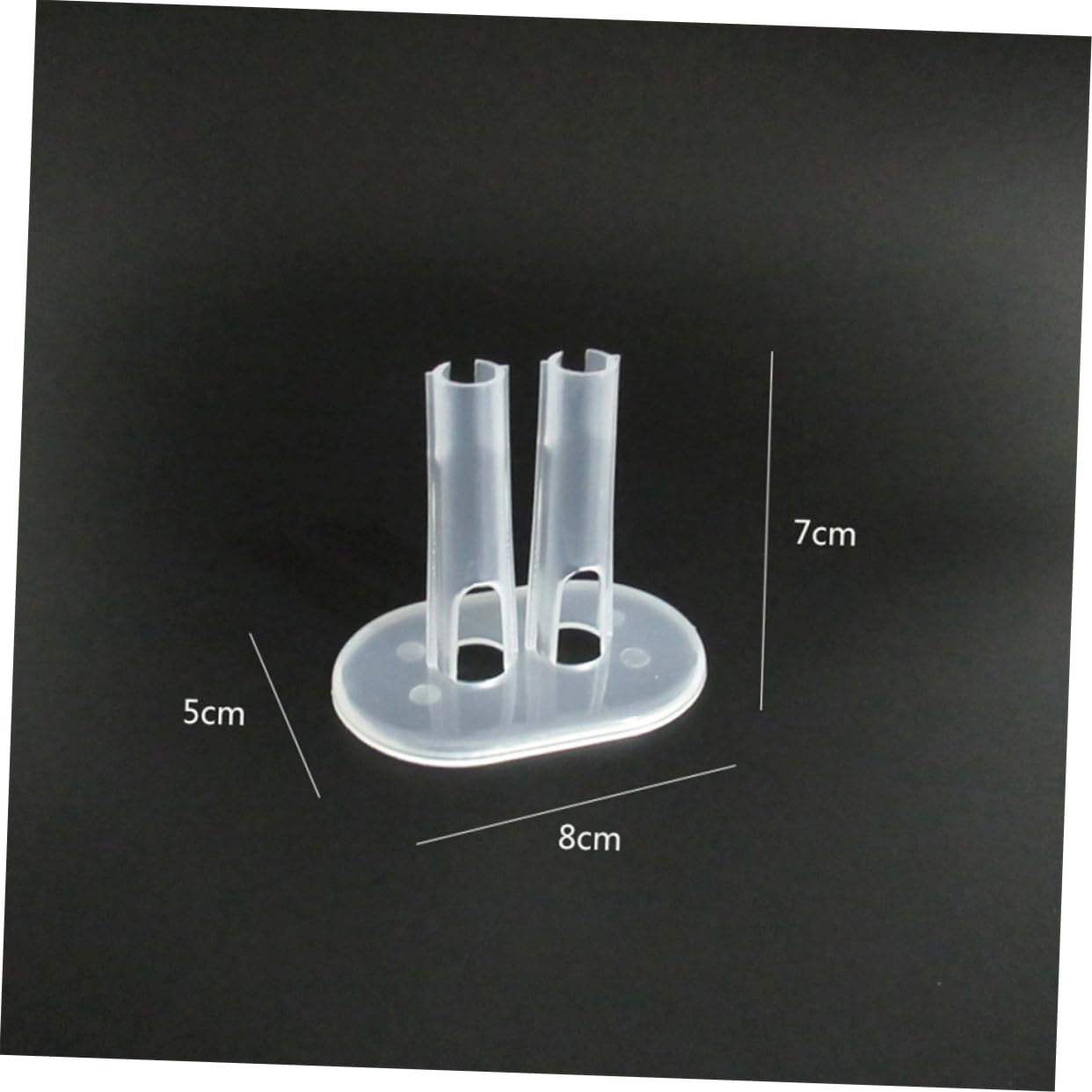 Garneck 1Set Doll Stand Holder Transparent Plastic Fitting for Dolls for Organizing and Displaying Enhances Parent Interaction and Keeps Play Areas Tidy