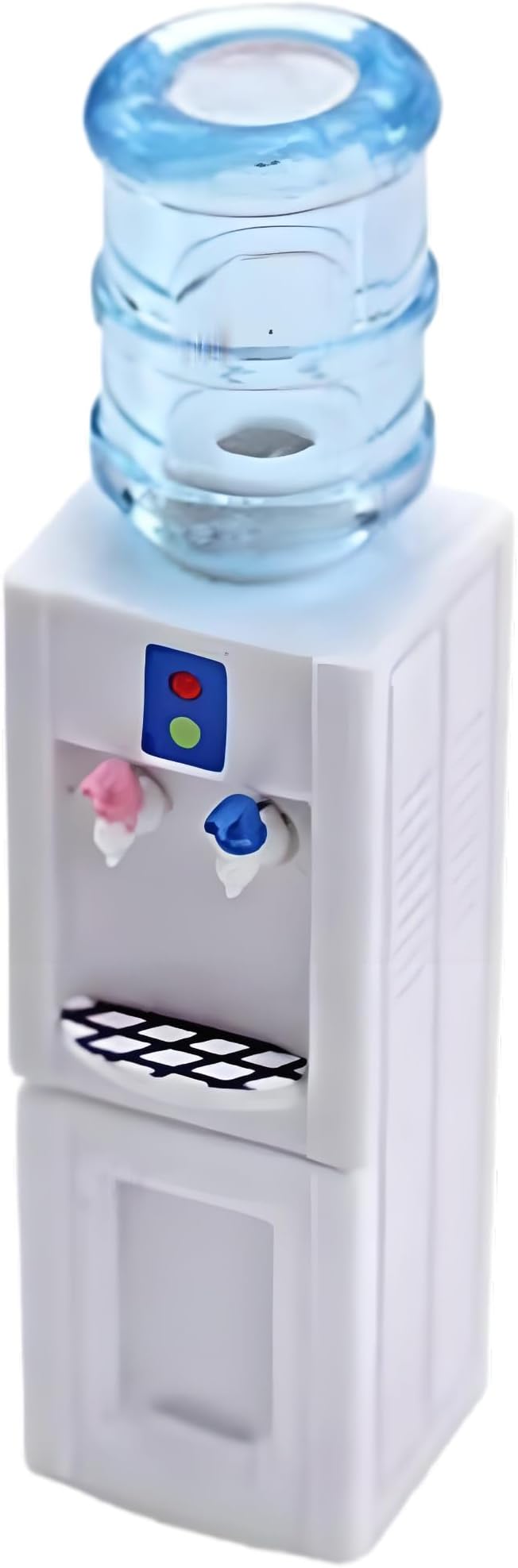3.65-inch Miniature Realistic Design Water Dispenser – 1:12/1:6 Scale (Blue/White) Resin Water Cooler, Ideal for Office or Living Room Scene Setup, Mini Dollhouse Accessories