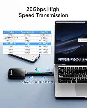 外付けハードディスク・ドライブ Yottamaster YK20 Mini 2TB SSD 外付けハードディスク・ドライブ Yottamaster YK20 Mini 2TB SSD