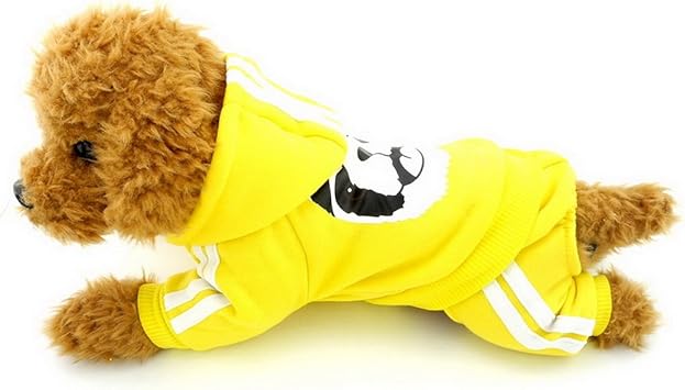 Amazon Ranphy 犬服 春秋 猫服 洋服 小型犬 子犬 フード付き オーバーオール 四つの足 スポーティーパーカー つなぎ チワワ トイ プードル パピヨン ヨーキー ポメラニアン ビーグル アウトレット ペット服 イエロー S Ranphy シャツ パーカー 通販 Amazon Ranphy 犬服 春秋 猫服 洋服 小型犬 子犬 フード付き オーバーオール 四つの足 スポーティーパーカー つなぎ チワワ トイ プードル パピヨン ヨーキー ポメラニアン ビーグル アウトレット ペット服 イエロー S Ranphy シャツ パーカー 通販