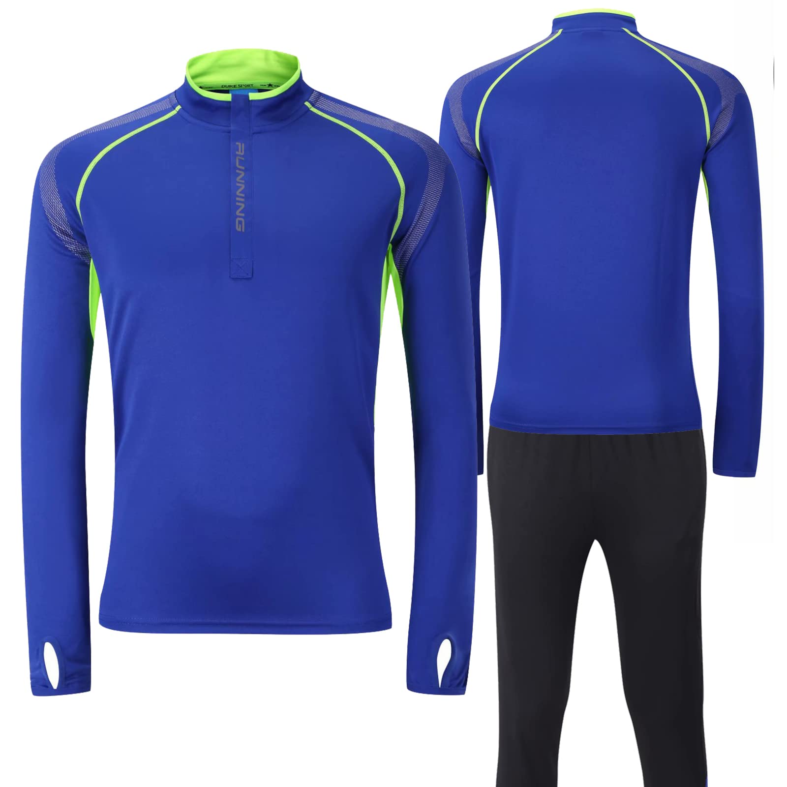 Benutzerdefiniert Torwarttrikot Set für Erwachsene/Kind - Fußball-Torwarttrikot für Herren Kinder - Torwarttrikot + Torwarthose mit Nummer Name Team Logo Torwarttrikot Fußballtrikot Geschenk