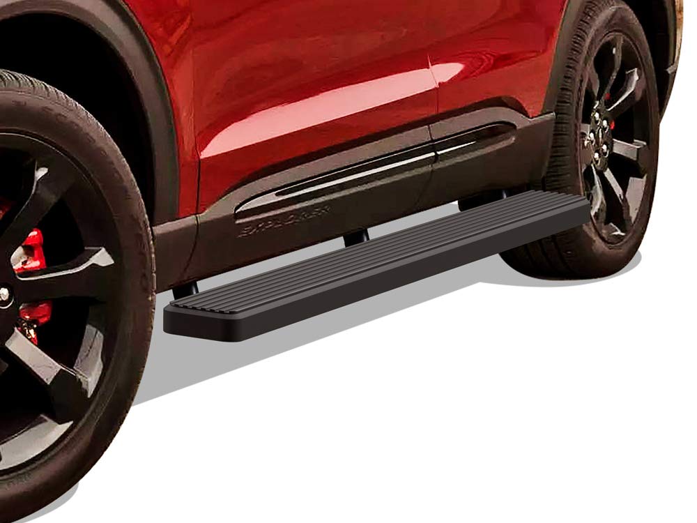 APS (Black 6 inches) Stainless Steel Running Boards Nerf Bars Side Steps Compatible with Ford Explorer 2020-2026 Sport Utility 4-Door