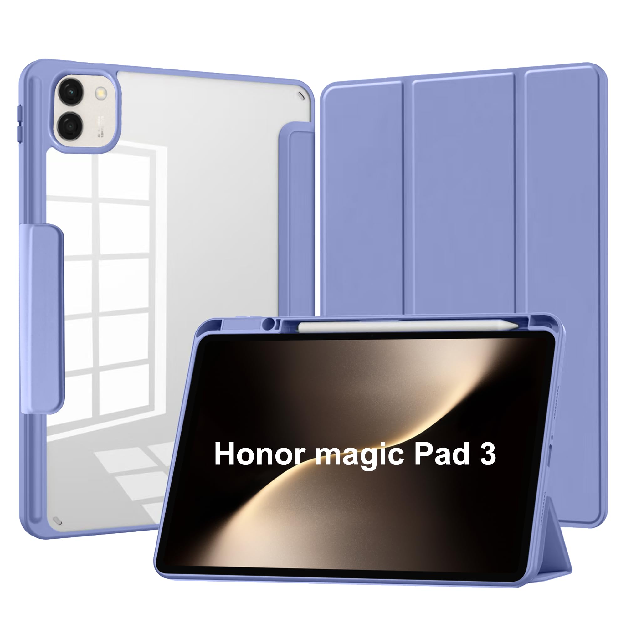 Custodia Trasparente In Silicone Antiurto Per Honor MagicPad 2 12.3'' 2024 – Pixfab