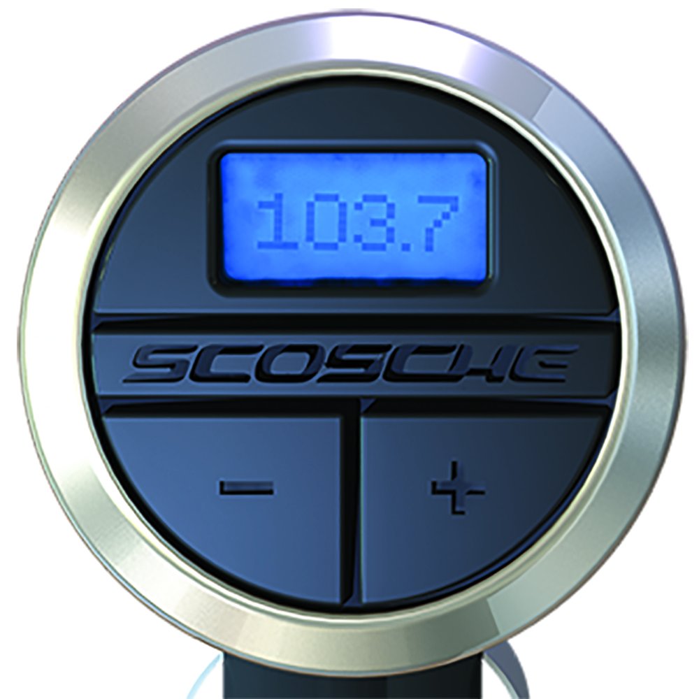 Scosche FMTD1 transmetteur FM Noir - Transmetteurs FM (LCD)
