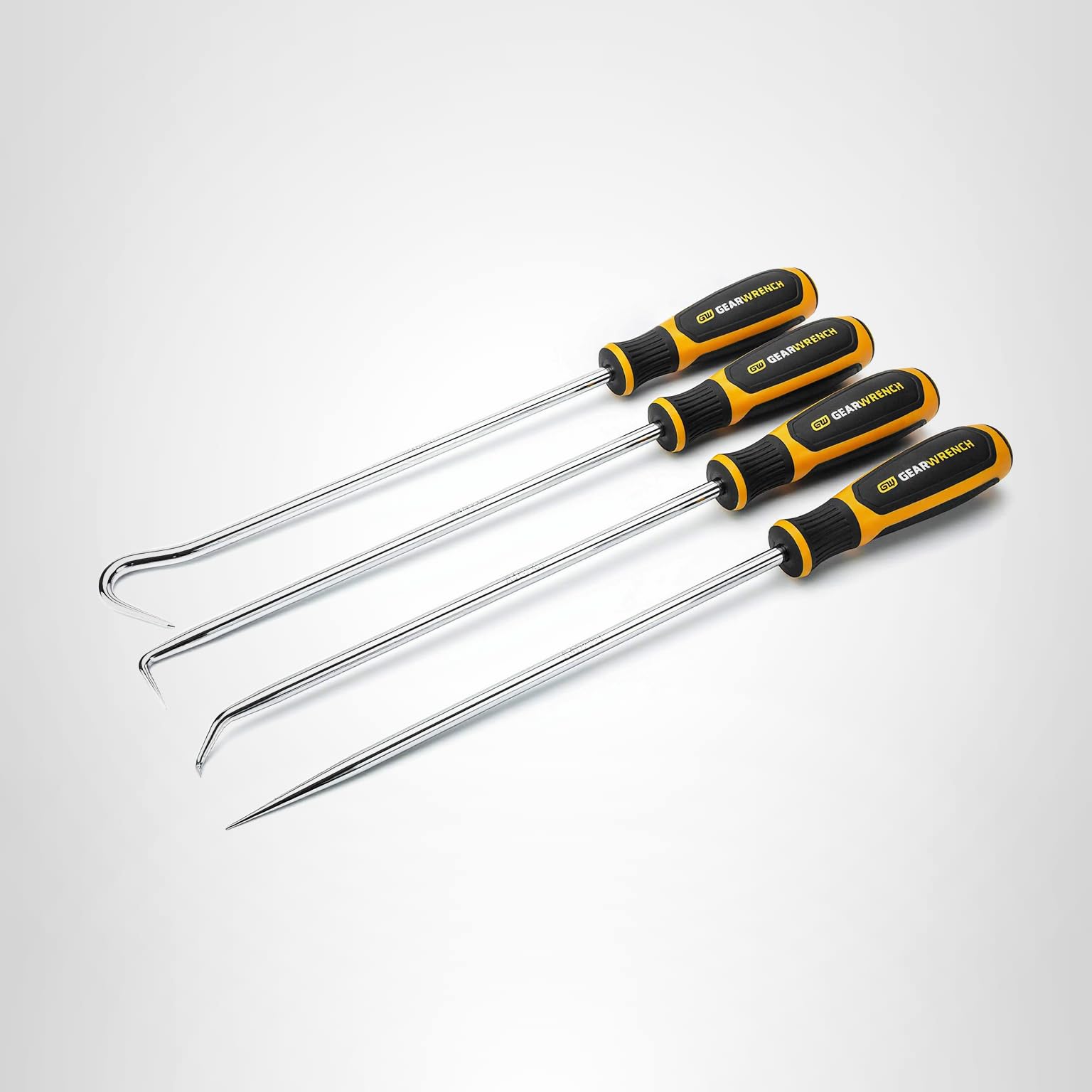 WinnySatang 4点セット GEARWRENCH 4 Pc. Heavy-Duty Long Hook & Pick Set - 84020H - Amazon.com