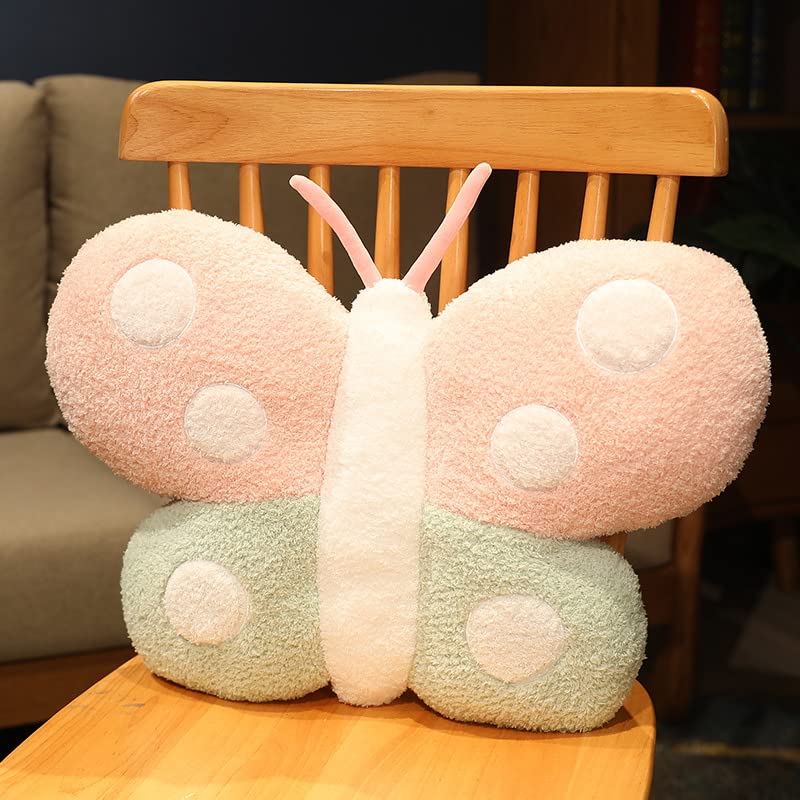 TONGSONG Cute Pillow Plush Butterfly Stuffed Animal Stuff Butterfly Plush Pillow Toys Kawaii Soft Butterfly Pillow Hugging Stuffed Butterfly Gift for Kids Home Decor - Image 4
