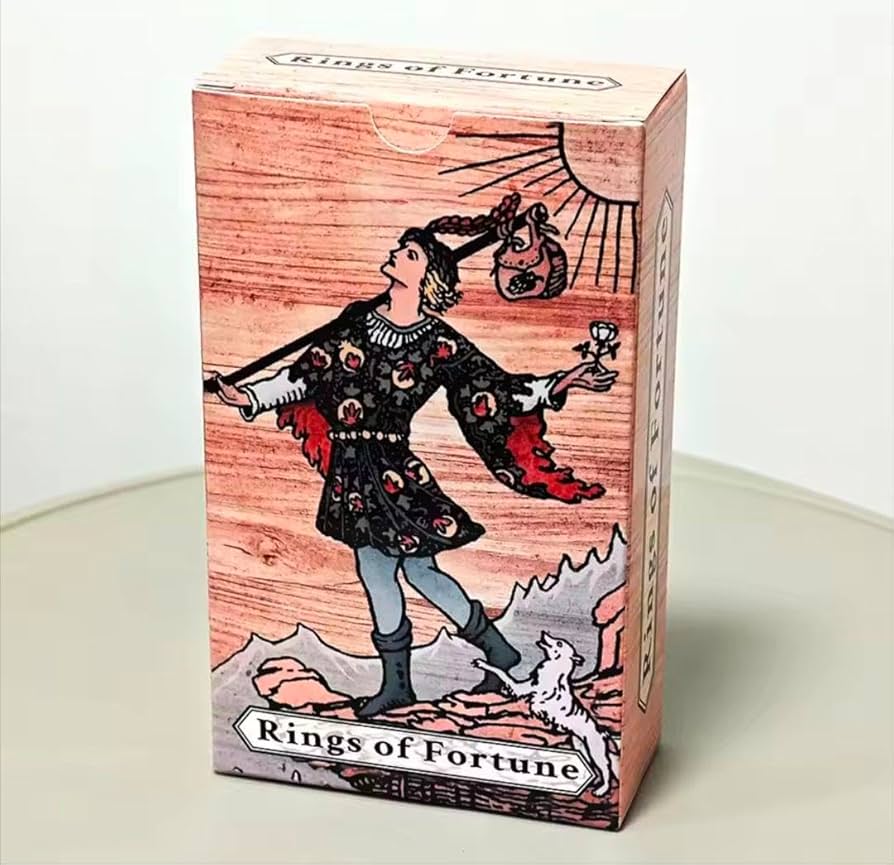 ✨トルコからお取り寄せ✨モダンでおしゃれなカラーリングの造形物のタロットカード Amazon.co.jp: フォーチュンリングタロットカード : おもちゃ