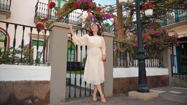 white christmas dresses Cotton Candy Dreams Dress – Goldie Lew Jewelry main image 1